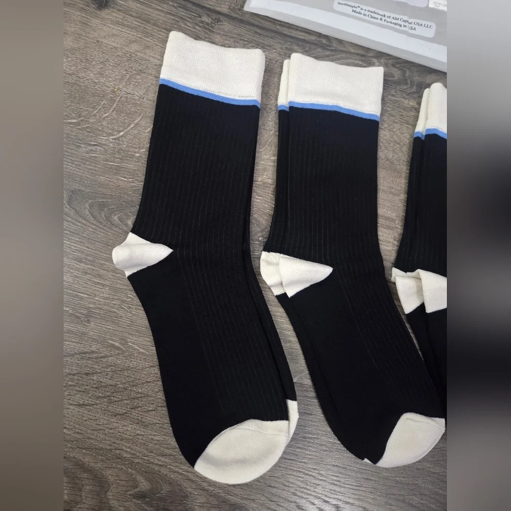 Womens Viscose Bamboo Crew Socks - NEW